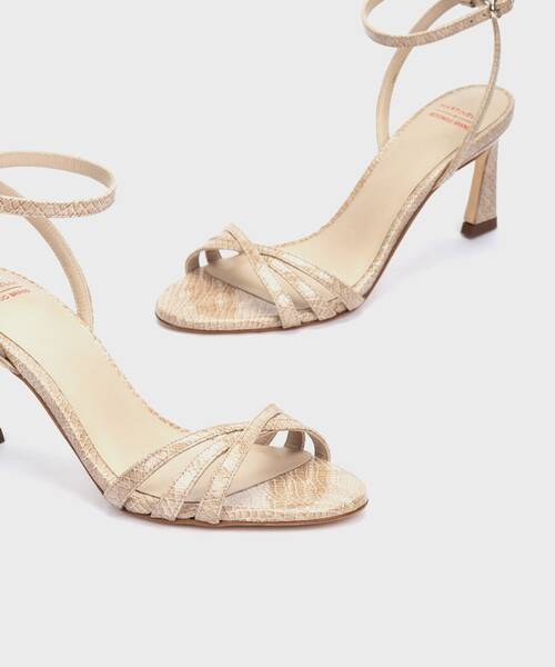 Sandalias tacón | ESPINELA 1769-B445RG | NUDE | Martinelli